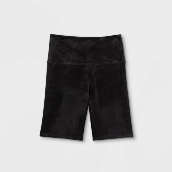 Colsie Velvet Bike Pajama Shorts 